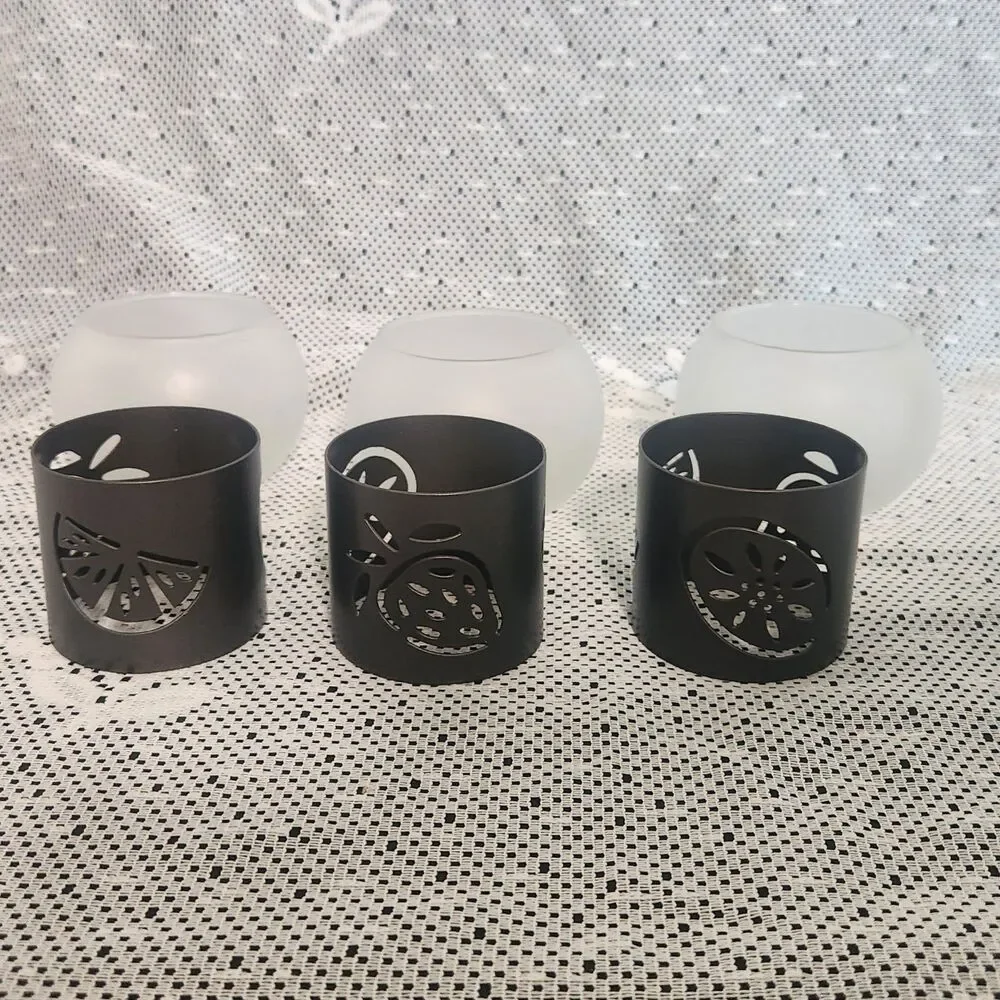 Partylite Shawdow Lights Lantern Retired NIB P8507
